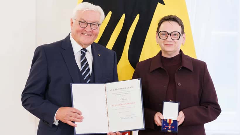 Plechtigheid Dag van de Duitse Eenheid 2025 in Schloss Bellevue met de Bondspresident