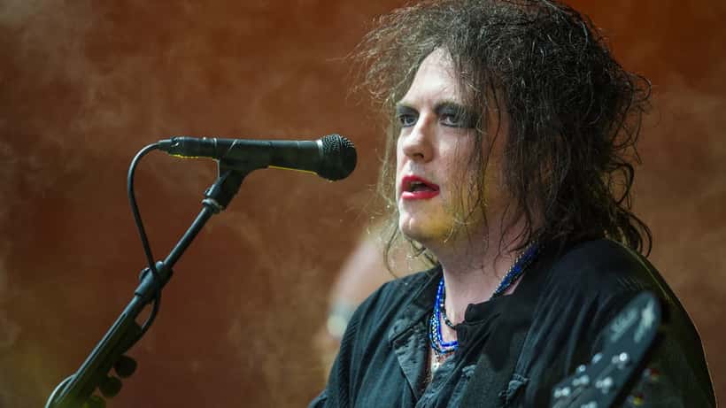 Robert Smith fra The Cure på Orange Scene ved Roskilde Festival