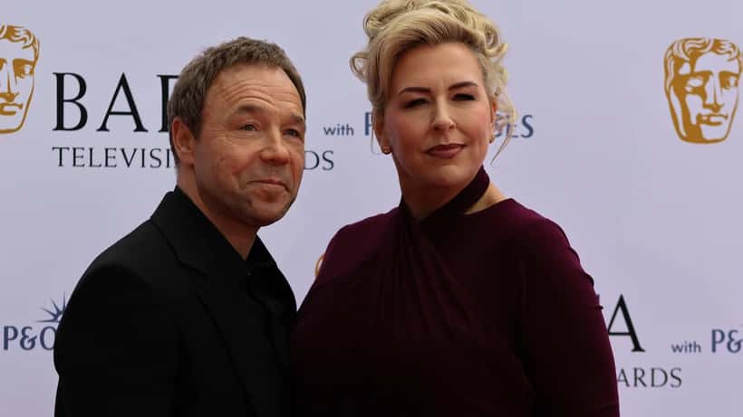 Stephen Graham og Hannah Walters på BAFTA-seremonien 2026