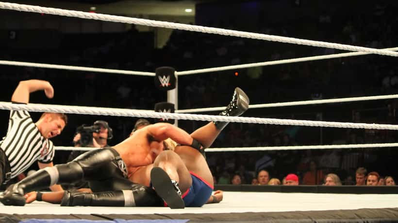 WWE SmackDown ring during a live event, independent contractor legal rights for performers