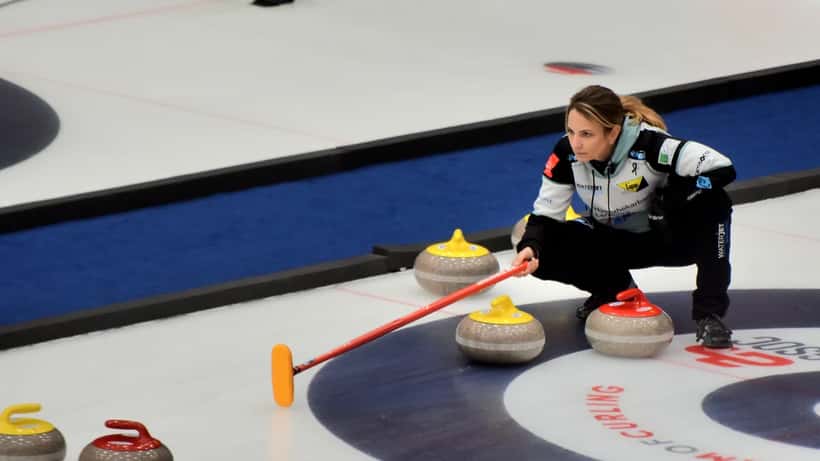 Silvana Tirinzoni lors du Players Championship de curling 2026
