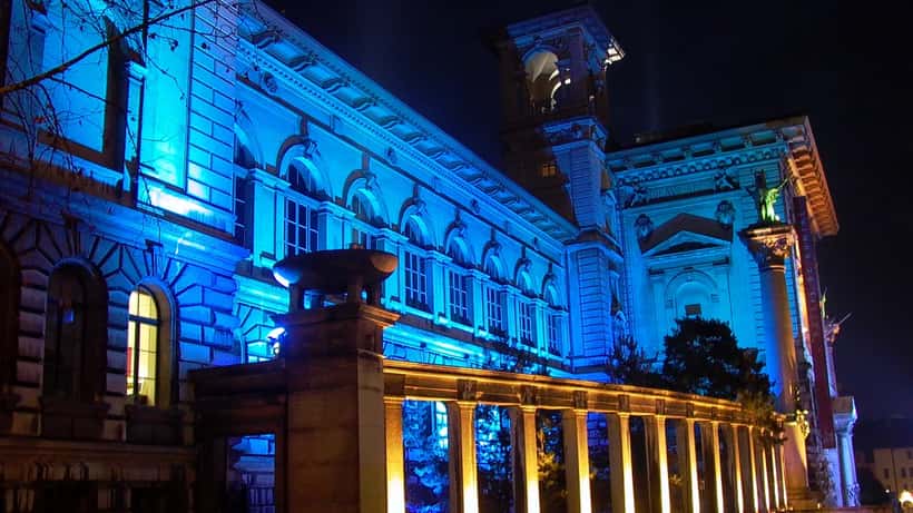 Le Palais de Rumine à Lausanne, siège du Grand Conseil vaudois
