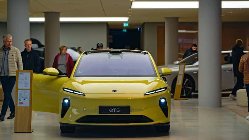 La NIO ET5, voiture électrique chinoise absente du marché français en 2026