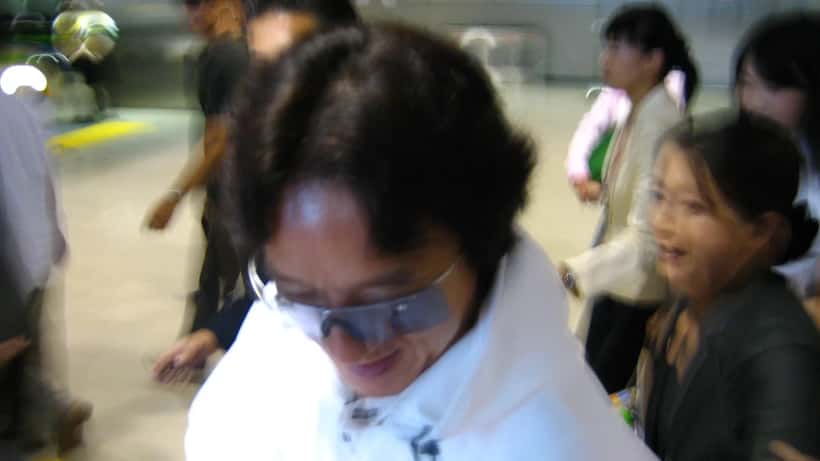 Jackie Chan lors d'un événement public en 2007