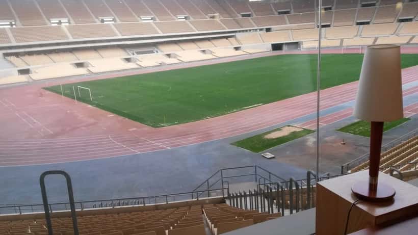 Estádio Olímpico de La Cartuja em Sevilha, palco do Betis–Porto