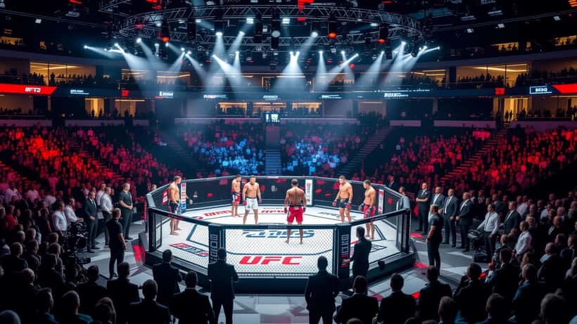 UFC-evenement 2026 in Nederland met security en veiligheidsmaatregelen