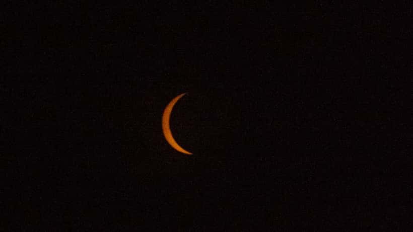 Sólmyrkvi yfir Íslandi 2026 — heildræn myrkvi á Snæfellsnesi