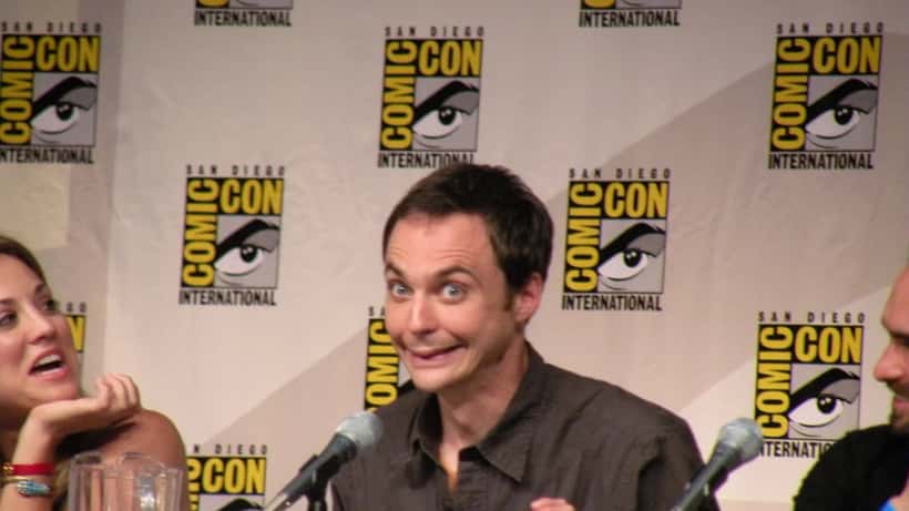 Jim Parsons lors d'un événement promotionnel de The Big Bang Theory