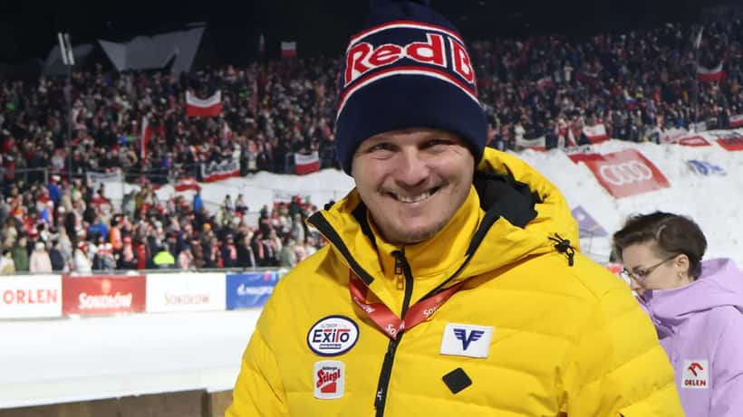 Thomas Morgenstern beim Skisprung-Weltcup in Zakopane 2025