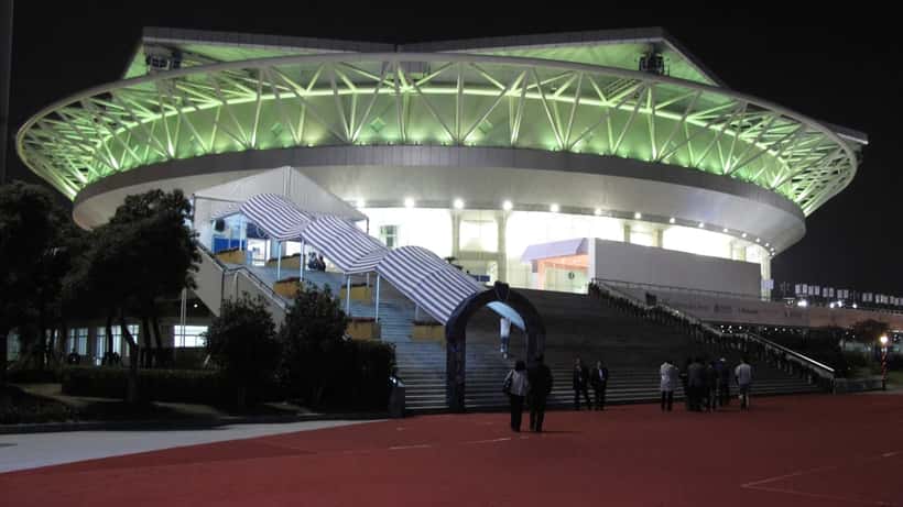 Qizhong Stadium, venue of the Shanghai Masters tennis tournament