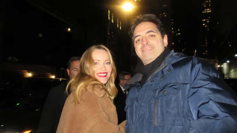 Leslie Mann at an event, actress and star of Spa Weekend 2026