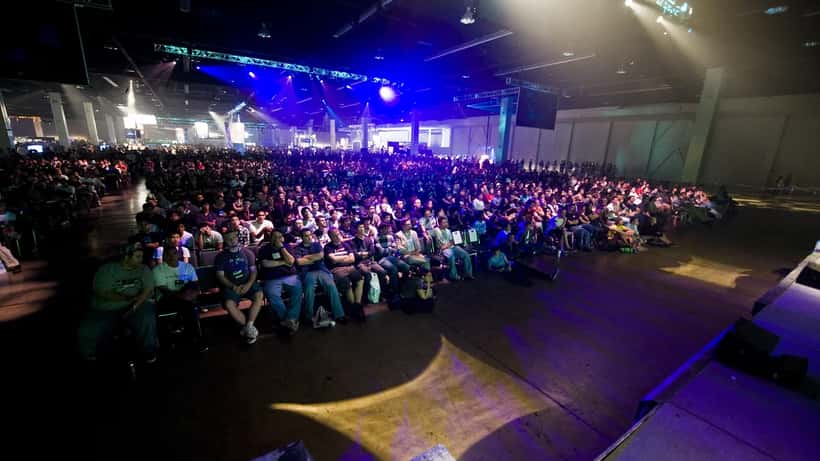 Pelaajia BlizzCon-pelitapahtumassa – WoW Forever julkistettiin syyskuussa 2026