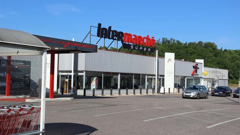 Intermarché Supermarkt in Bar-le-Duc, Frankreich