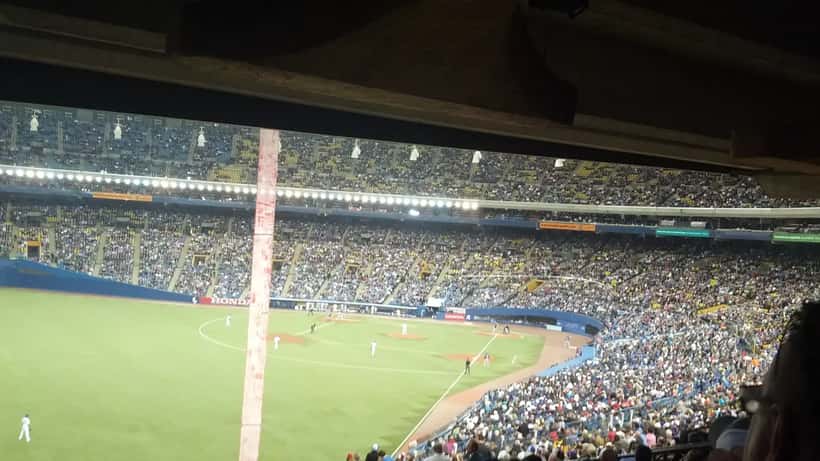 Spectateurs lors d'un match de baseball de la Ligue majeure à Montréal, Canada, 2014