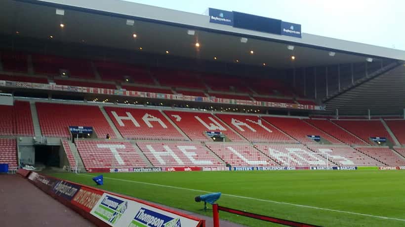 Stadium of Light in Sunderland, Heimstätte des Sunderland AFC in der Premier League 2026
