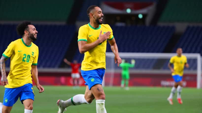Joueurs de football lors du match Brésil contre Égypte à la Coupe du Monde 2026