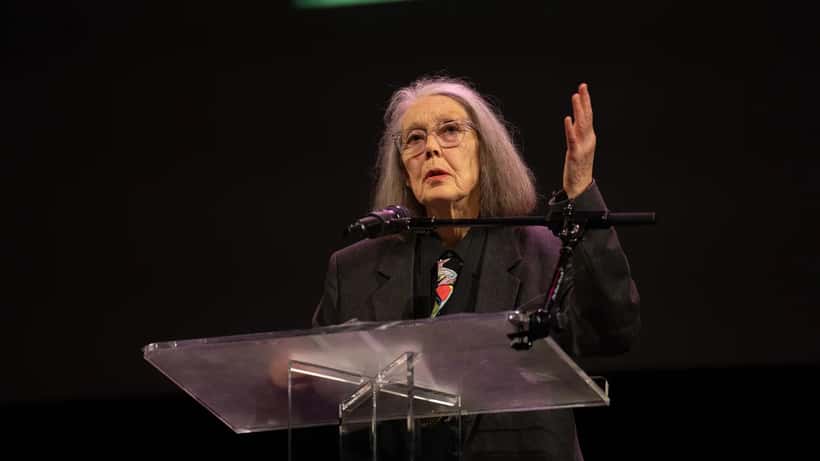 Anne Carson på National Book Awards 2024 – Nobelprisvinner i litteratur 2026