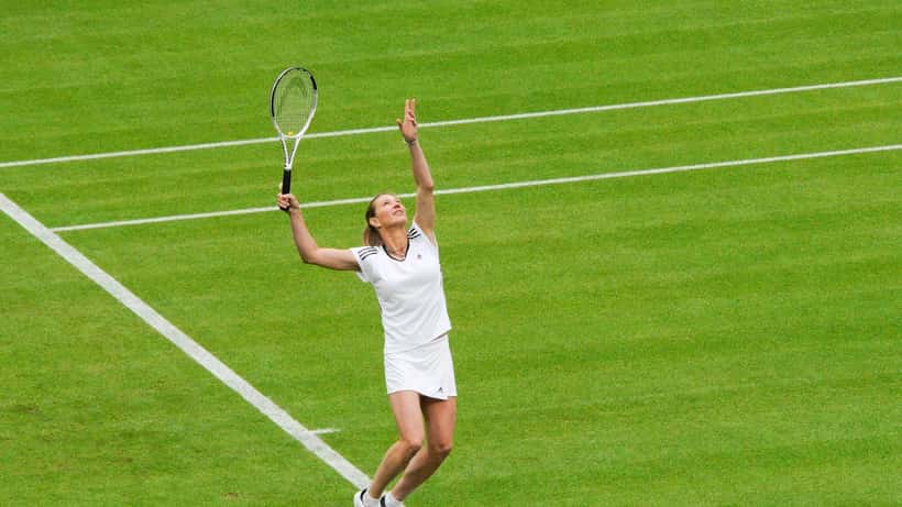 Steffi Graf à Wimbledon en 2009, légende du tennis mondial