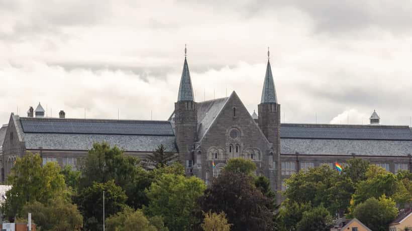 NTNUs hovedbygning i Trondheim, ett av universitetene rammet av Canvas-dataangrepet i mai 2026