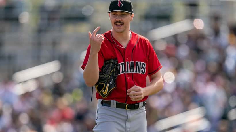 Paul Skenes Pittsburgh Pirates pitcher in his pitching stance during a baseball game