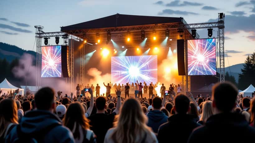 Crowd beim Defqon-Festival 2026 mit Sicherheitskonzept und Expertenteam im Hintergrund