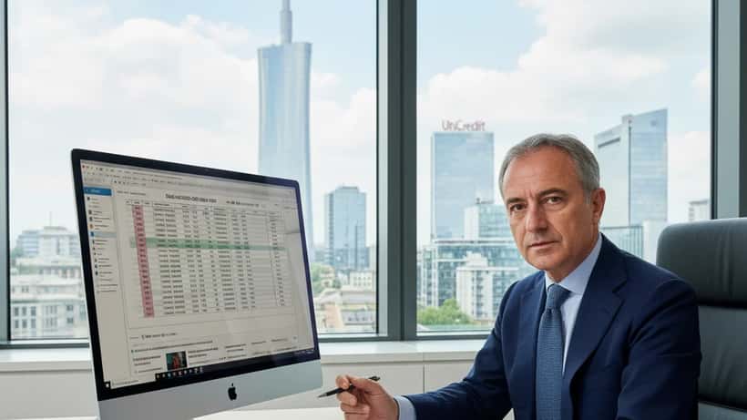 Consulente finanziario italiano esamina documenti sul Patto di Stabilità europeo