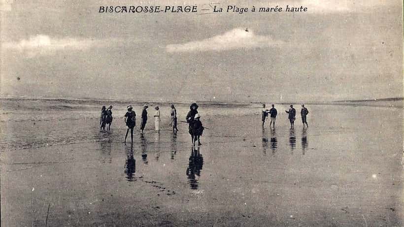 Biscarrosse strand in de Landes, populaire campingbestemming voor Nederlandse toeristen