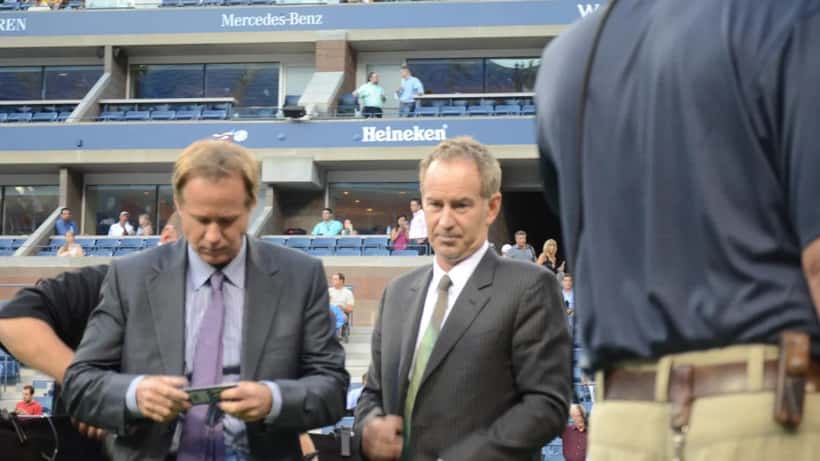 John McEnroe à l'US Open, légende du tennis et modèle de gestion de patrimoine sportif