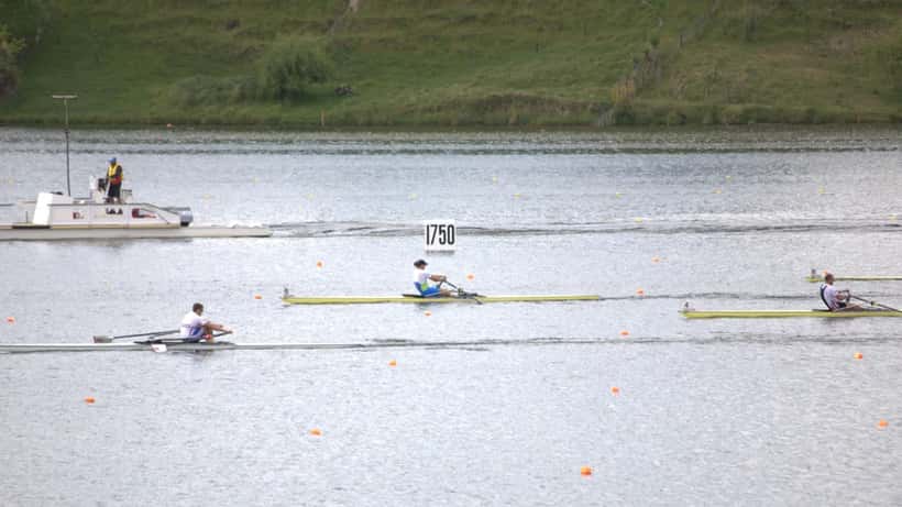 Olaf Tufte rodar i singelsculler semifinal
