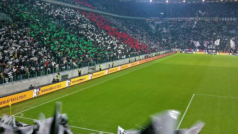 Interno dello Juventus Stadium di Torino