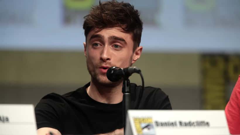 Daniel Radcliffe actor at public event