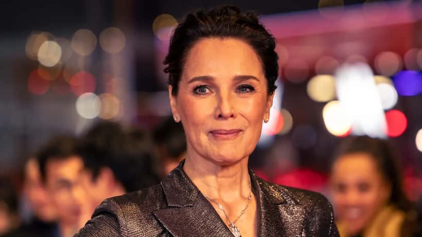 Désirée Nosbusch, österreichische Schauspielerin, bei einem Filmpreis