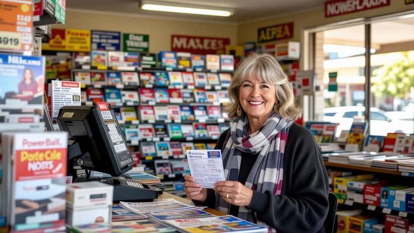 Queanbeyan Park in NSW, the town where a 60 million Powerball winner lives