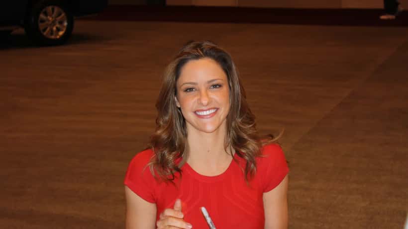 Jill Wagner actress and television host at public event