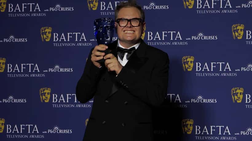 Alan Carr at the BAFTA Awards 2026