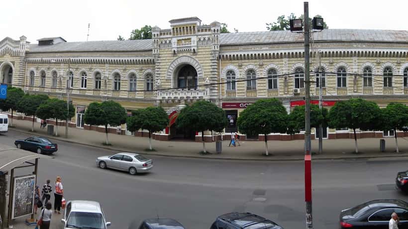 Panoramic view of Chisinau, the capital of Moldova, whose territorial integrity is challenged by the Transnistria conflict