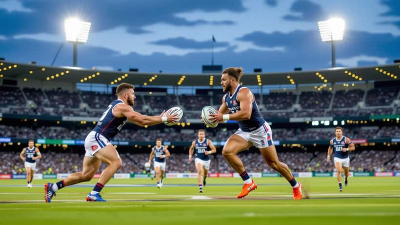 AFL match between Carlton and Hawthorn at the MCG in 2026
