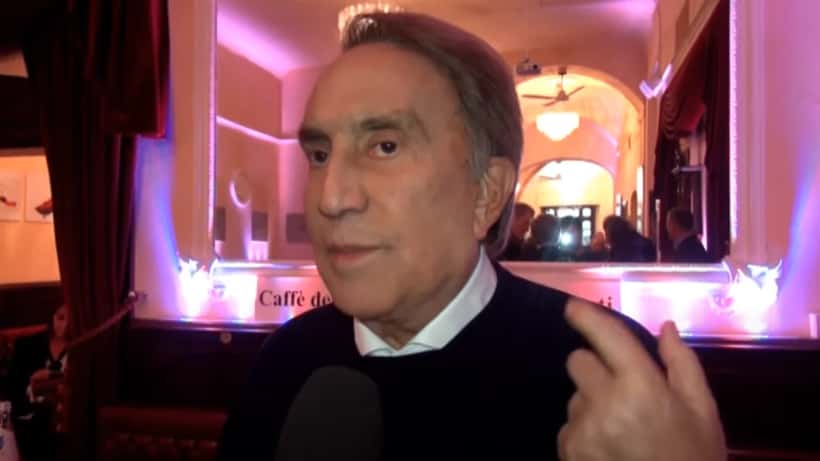 Emilio Fede nel 2016, storico direttore del TG4 al centro della disputa ereditaria tra le figlie Simona e Sveva