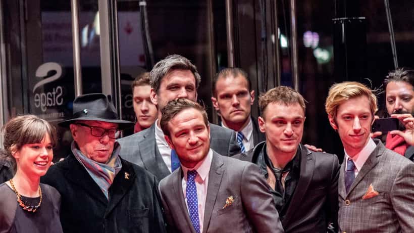 Schauspieler Frederick Lau bei der Berlinale