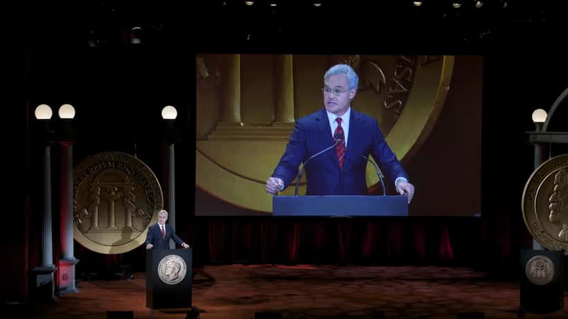 Scott Pelley lors d'une cérémonie des Peabody Awards (Peabody Awards CC BY 2.0)