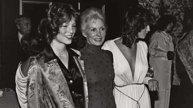 Janet Leigh con le figlie Kelly e Jamie Lee Curtis