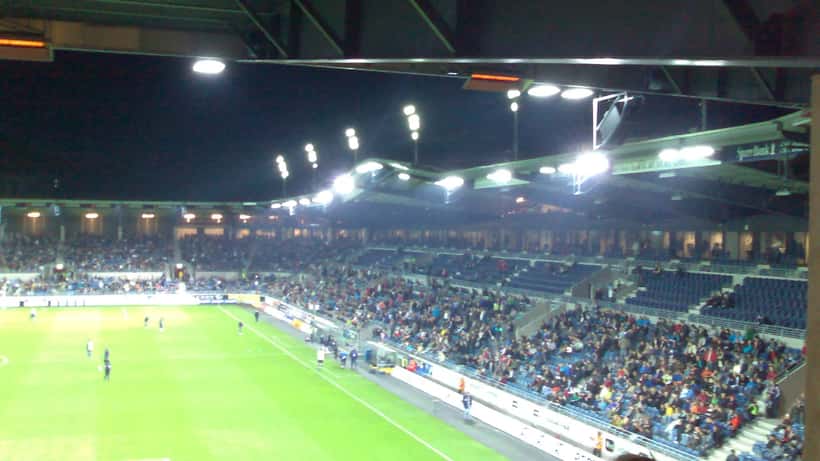 Viking Stadion i Stavanger, hjemmebane for Viking FK – nå omdøpt til Lyse Arena