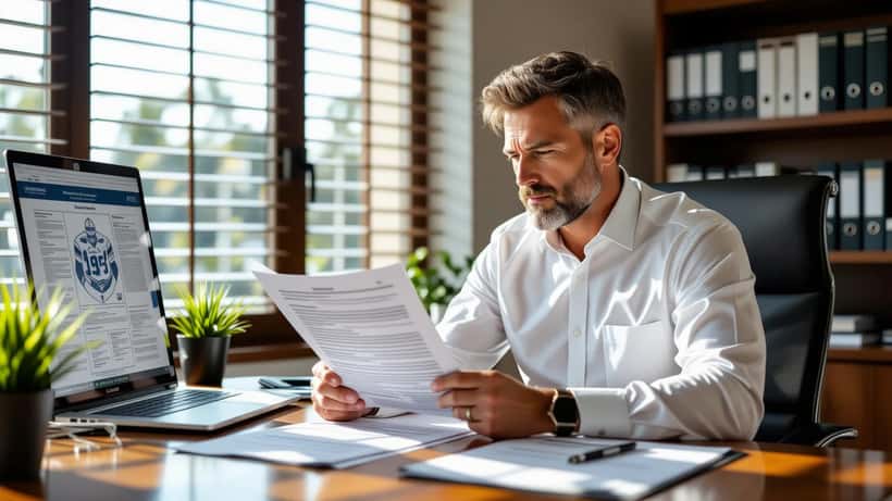 Sydney lawyer reviewing NRL coaching contract documents for State of Origin appointment