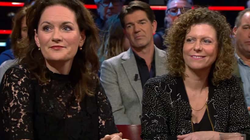 Actrice Maike Meijer in gesprek bij DWDD over haar werk