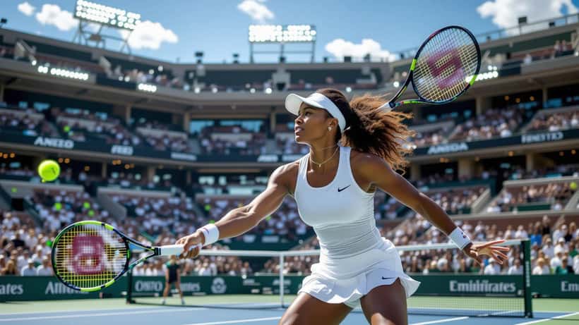 Venus Williams Grand Slam -kentällä vuonna 2026