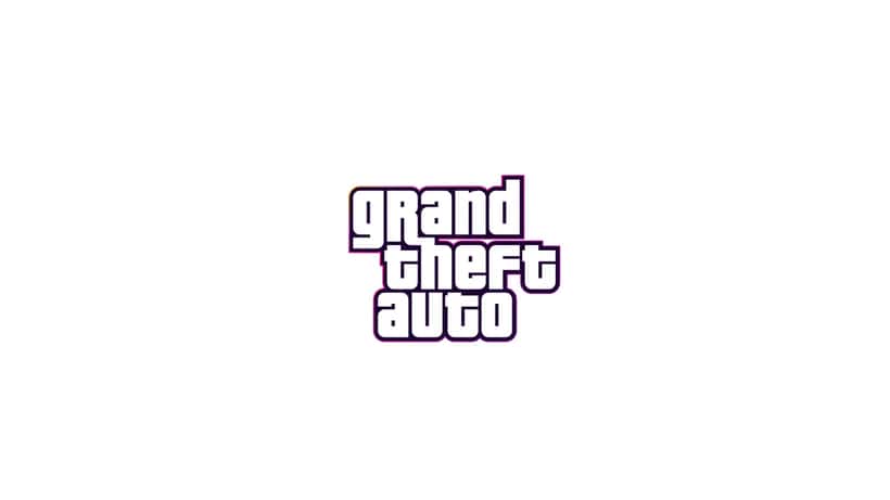 Grand Theft Auto VI logo on dark background