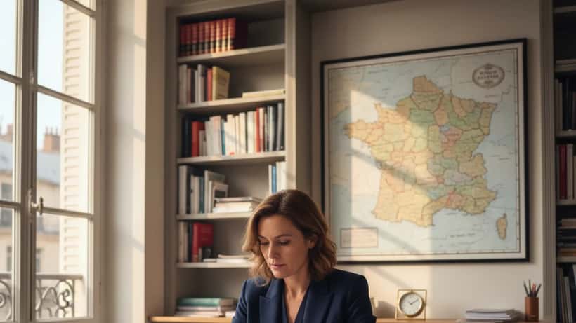 Conseillère en gestion de patrimoine à Paris analysant l'impact de la crise du kérosène sur le budget d'une famille