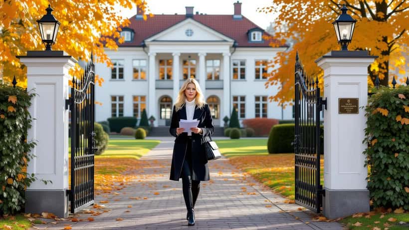 Luksusvilla til salg i Vedbæk som Katerina Pitzner emigrerer til Norditalien