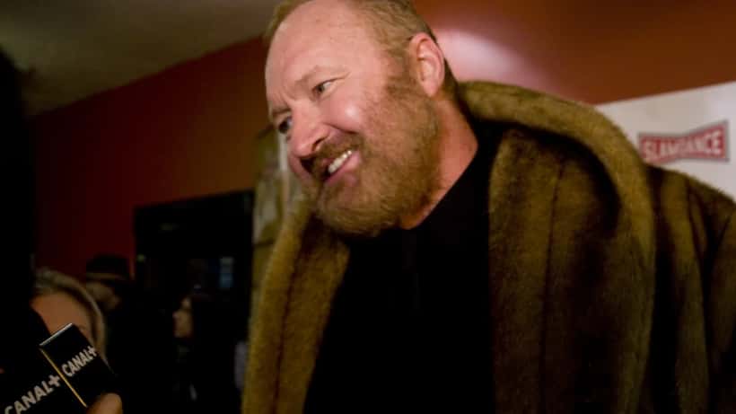 Randy Quaid at a public appearance, looking directly at the camera