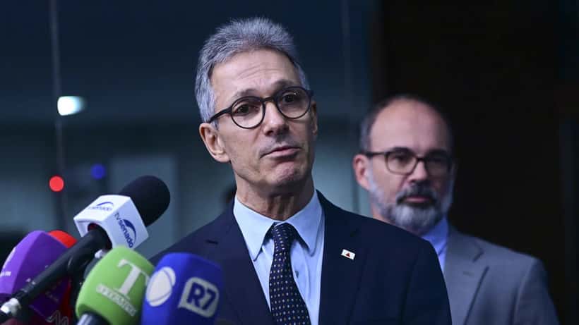 Romeu Zema em entrevista em dezembro de 2024